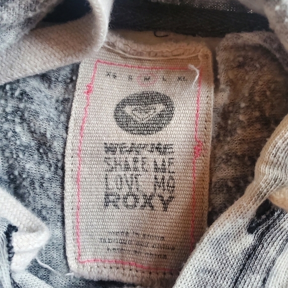 Roxy Colorful Graphic Long Sleeve Sz. M Hoodie - Picture 8 of 10